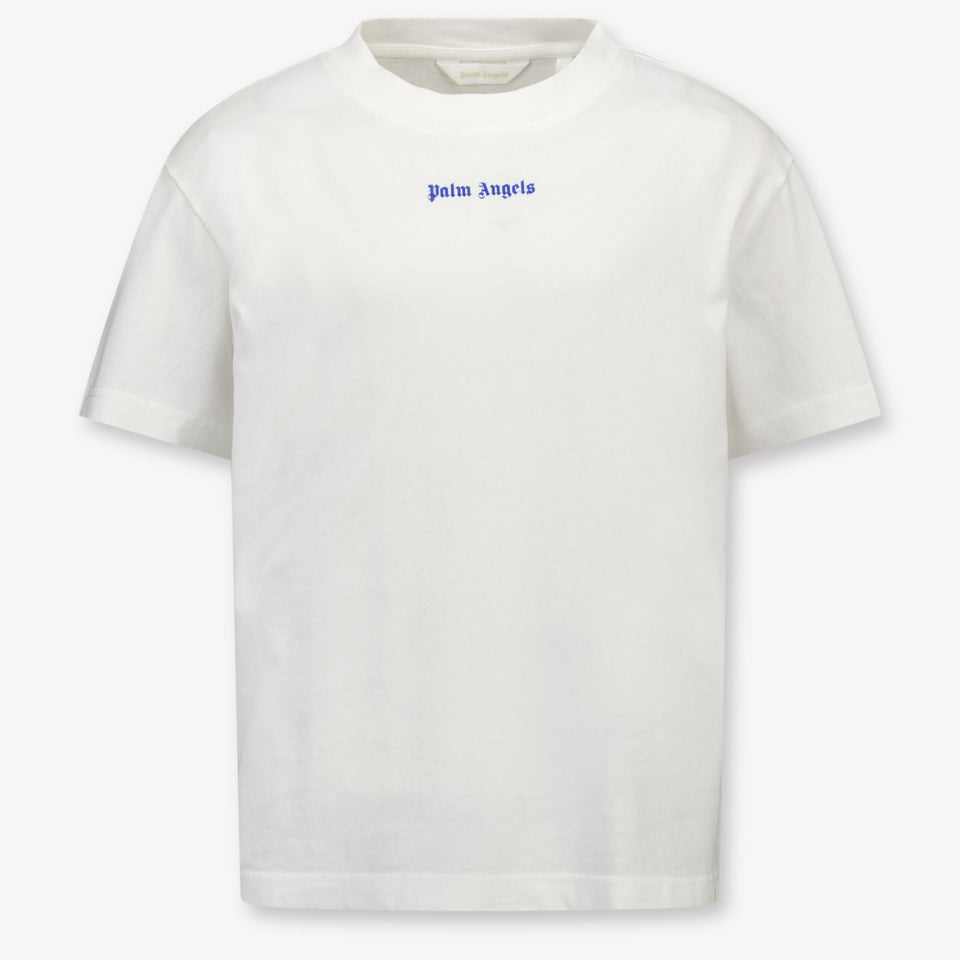 Palm Angels Kids Boys  T-Shirt Offwhite