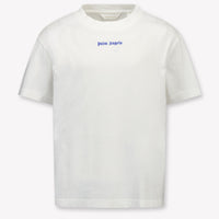 Palm Angels Kids Boys  T-Shirt Offwhite