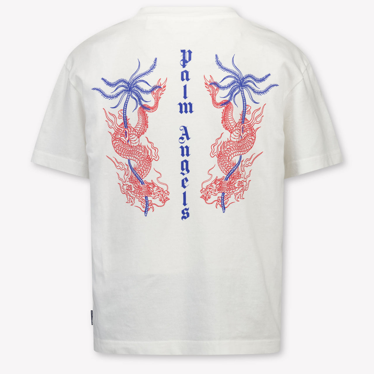 Palm Angels Kids Boys  T-Shirt Offwhite