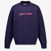 Palm Angels Kinder Jongens Trui In Navy