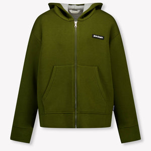 Palm Angels Kids Boys Vest  Army
