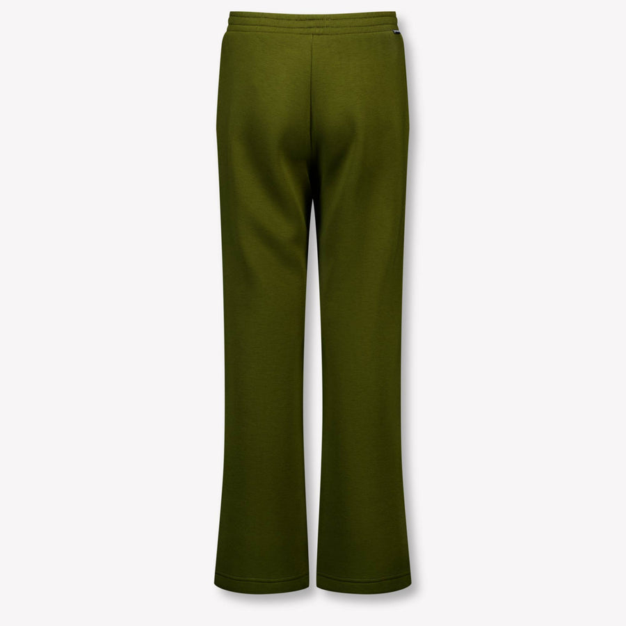 Palm Angels Kids Boys  Pants Army