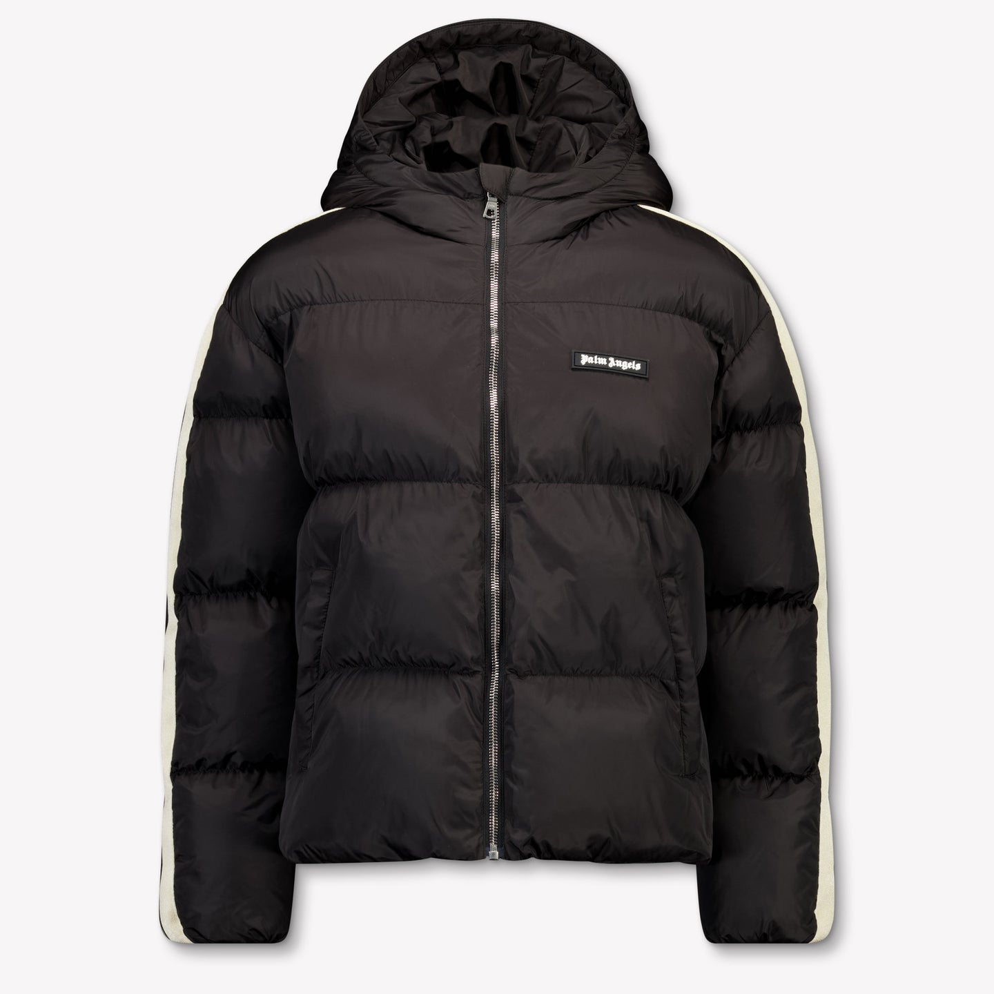 Palm Angels Kids Boys Winter Jacket  Black