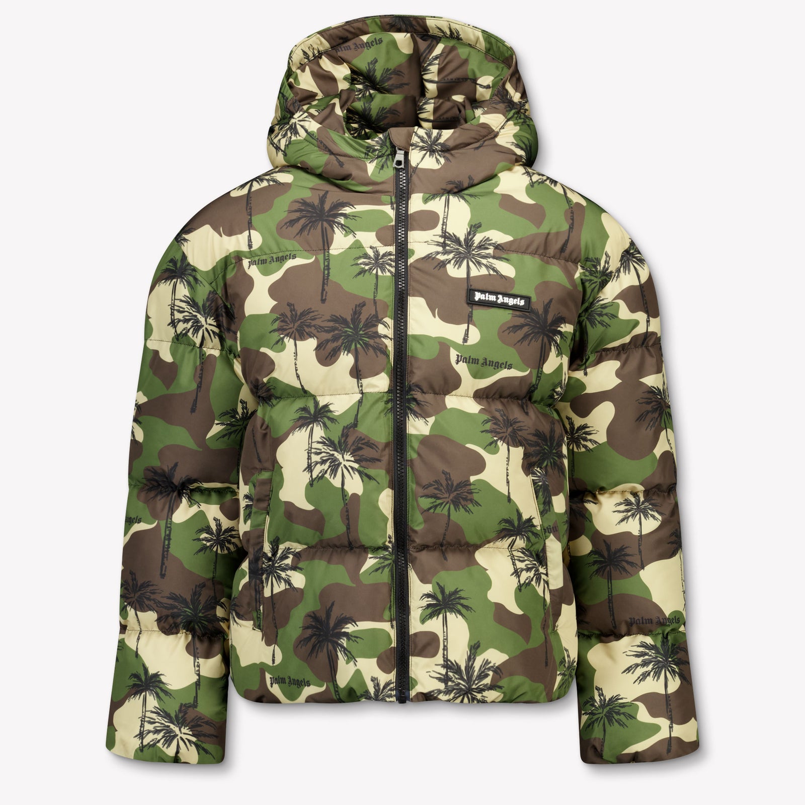 Palm Angels Kinder Jongens Winterjas In Army
