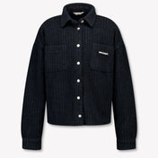 Palm Angels Kinder Jongens Blouse In Navy