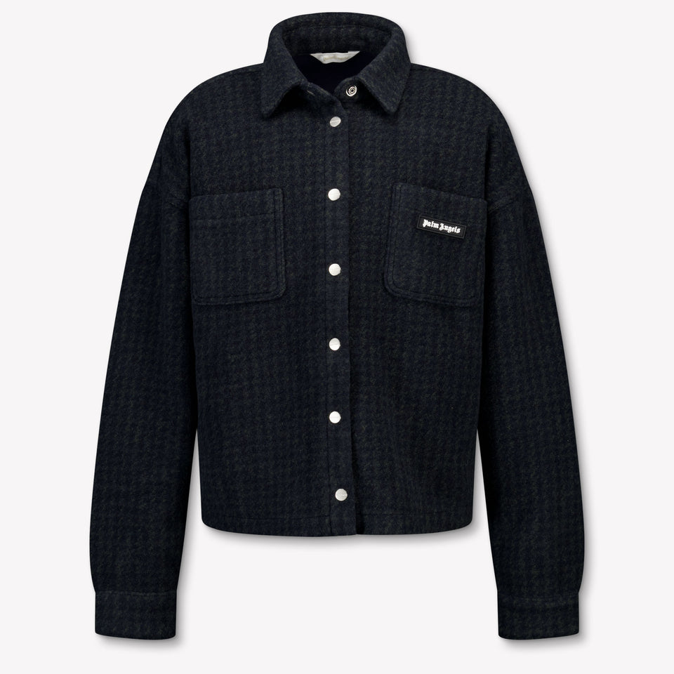 Palm Angels Kinder Jongens Blouse In Navy