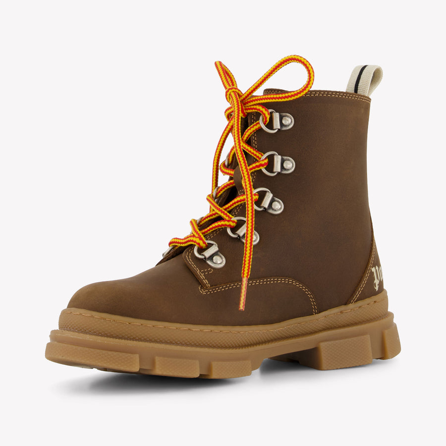 Palm Angels Boys Boots  Brown