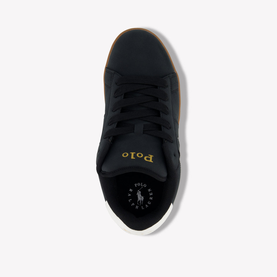 Ralph Lauren Knollan Boys Sneakers  Black