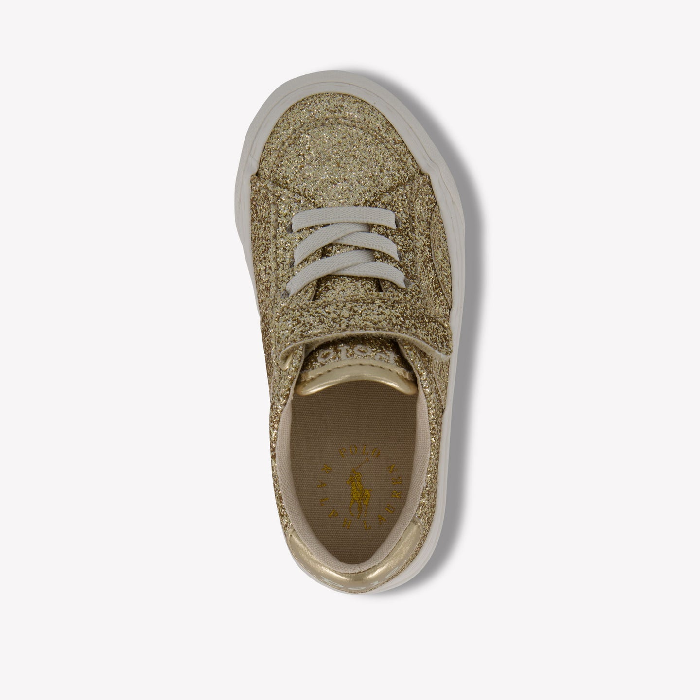 Ralph Lauren Ryley Boys Sneakers  Gold
