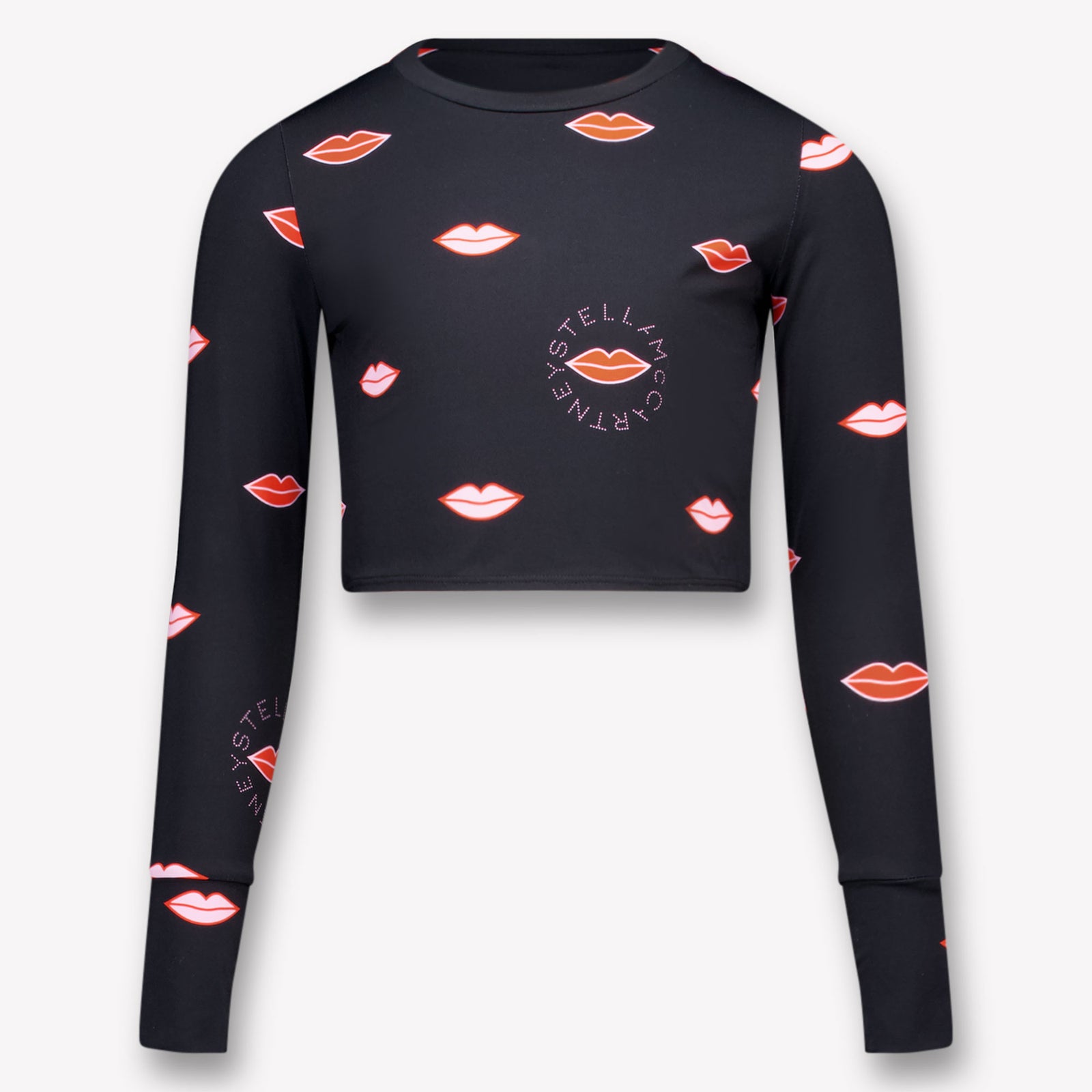 Stella McCartney Kids Girls  T-Shirt Black
