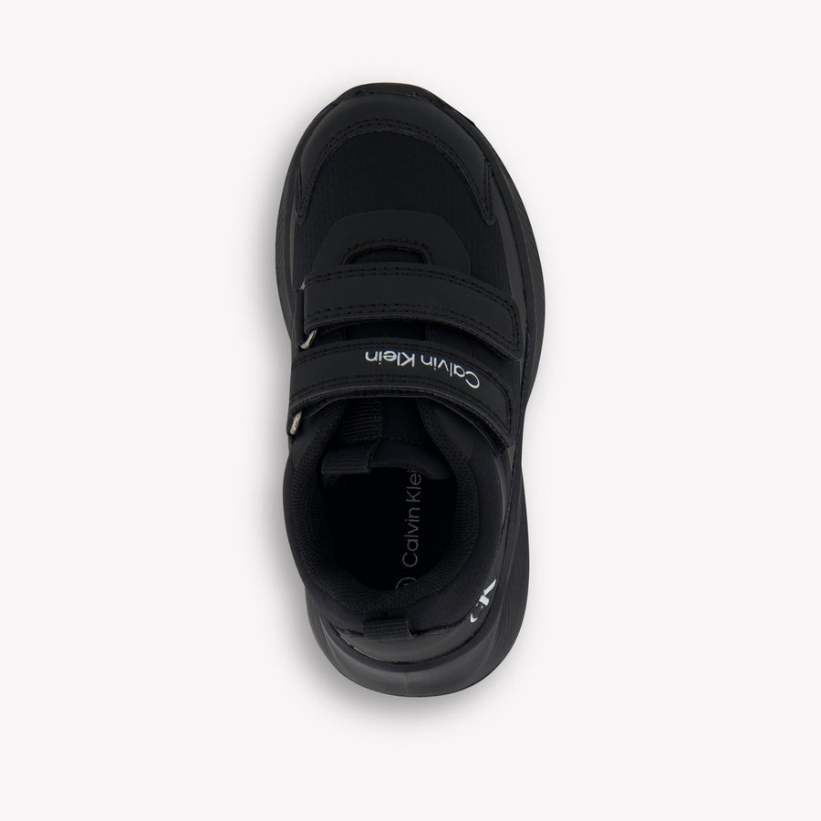 Calvin Klein Jongens Sneakers In Zwart