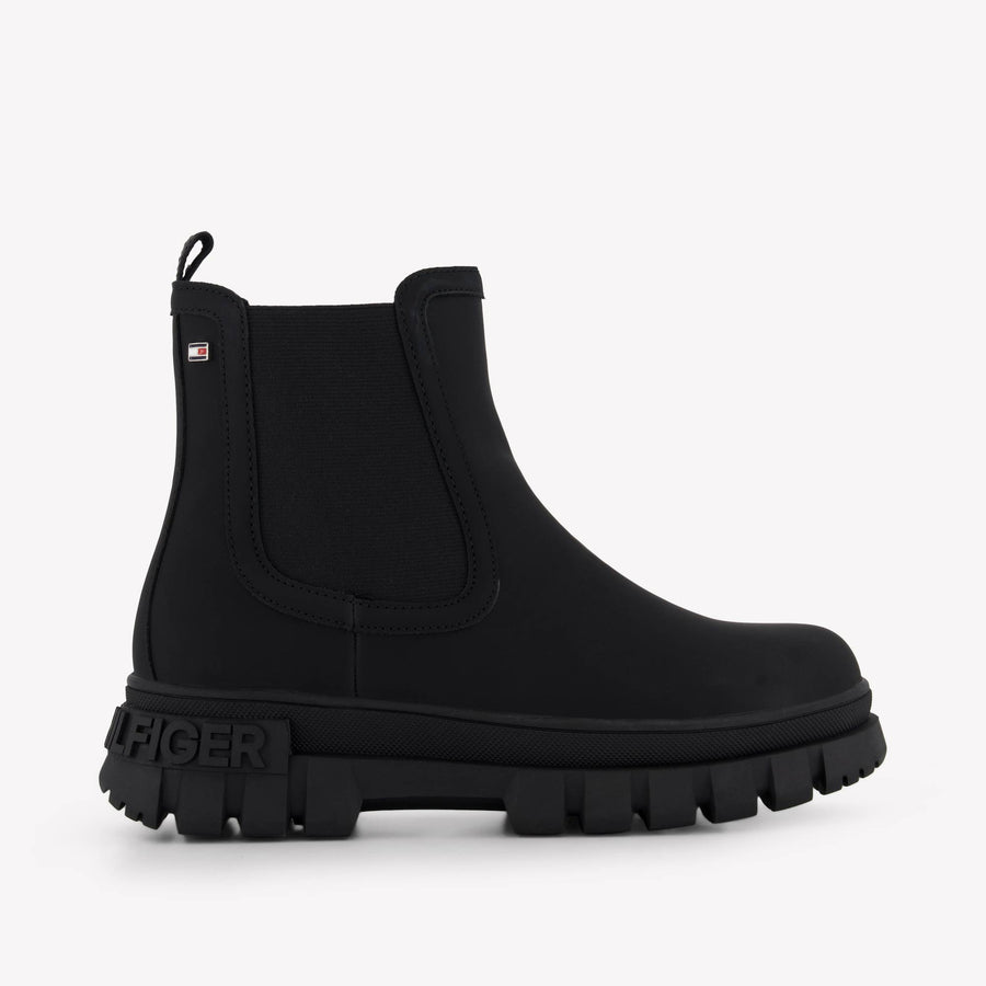 Tommy Hilfiger Unisex Laarzen In Zwart