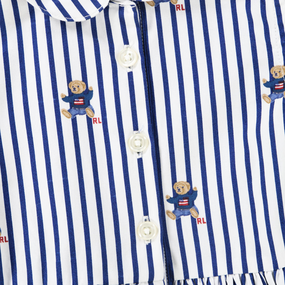 Ralph Lauren Baby Girls Dress  Navy