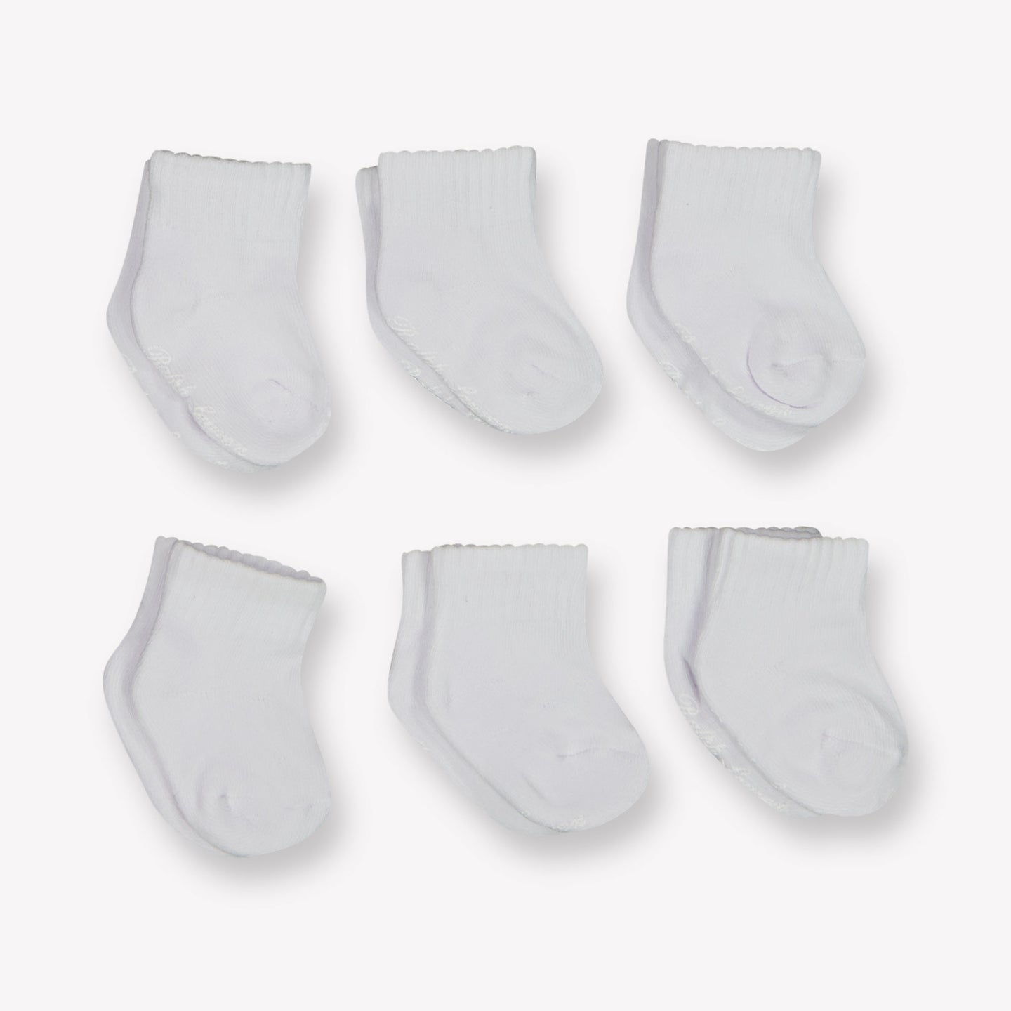 Ralph Lauren Baby Unisex Sokjes In Wit