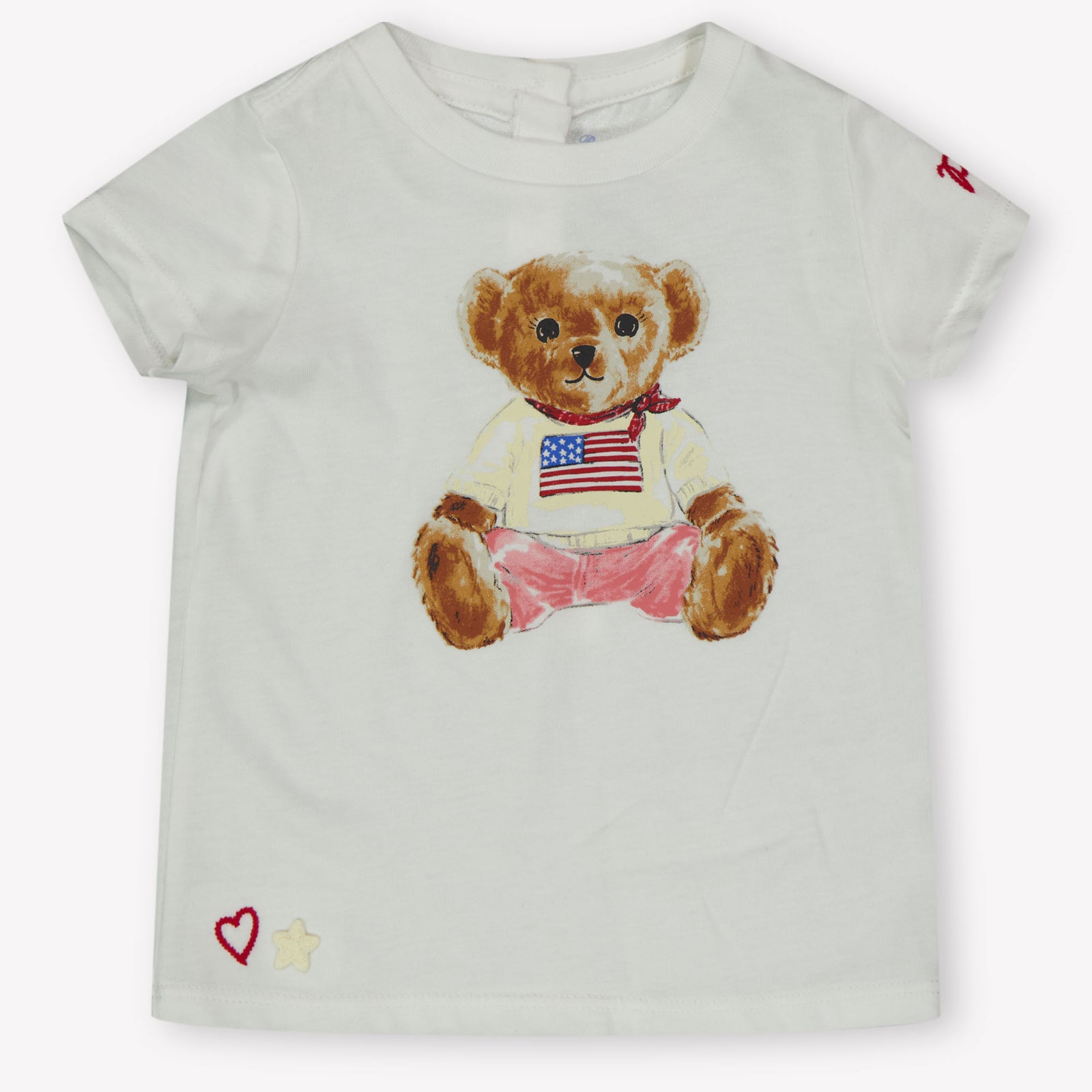 Ralph Lauren Baby Girls T-Shirt  White