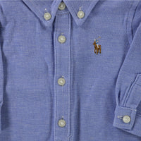 Ralph Lauren Baby Boys Playsuit  Light Blue