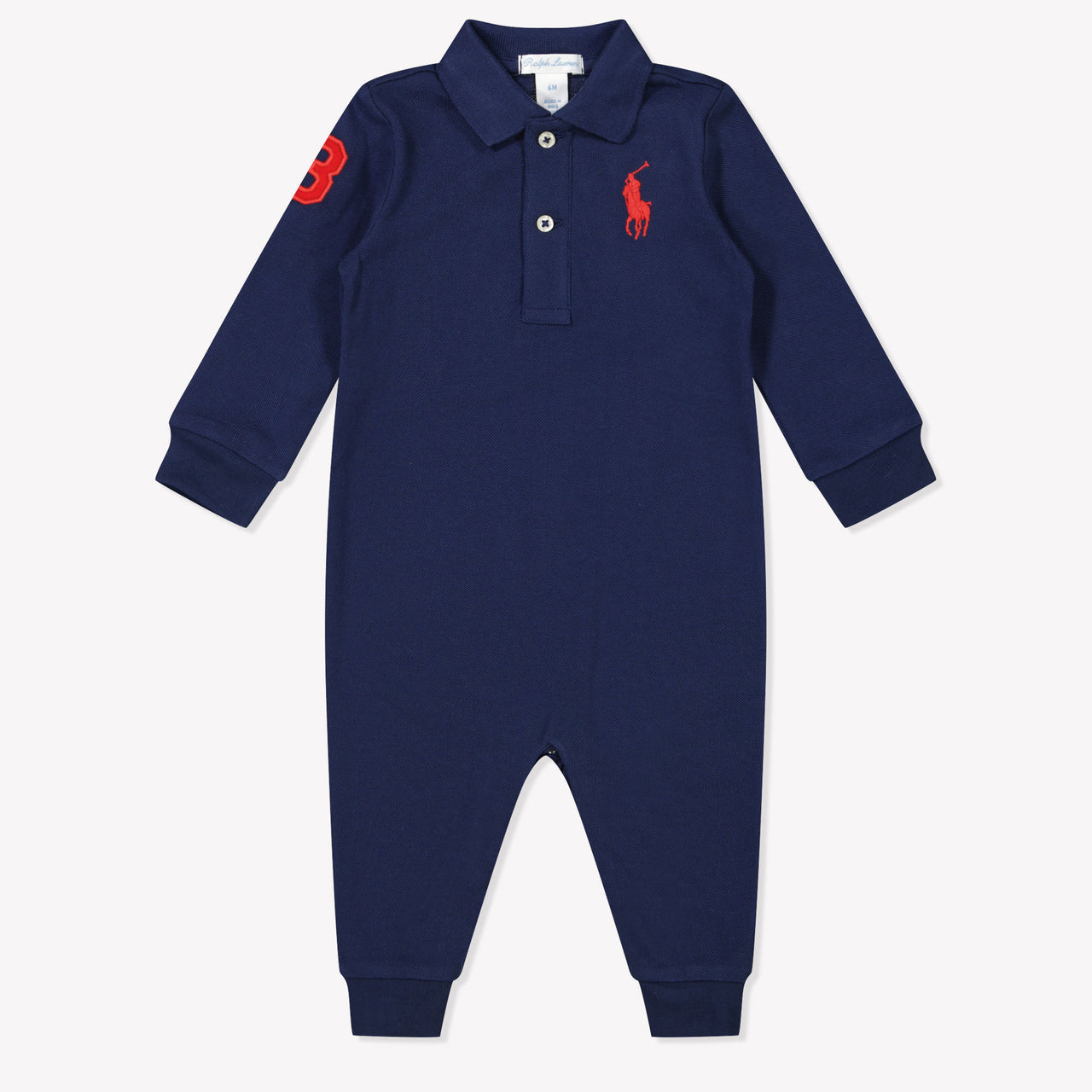 Ralph Lauren Baby Boys Playsuit  Navy