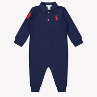 Ralph Lauren Baby Boys Playsuit  Navy
