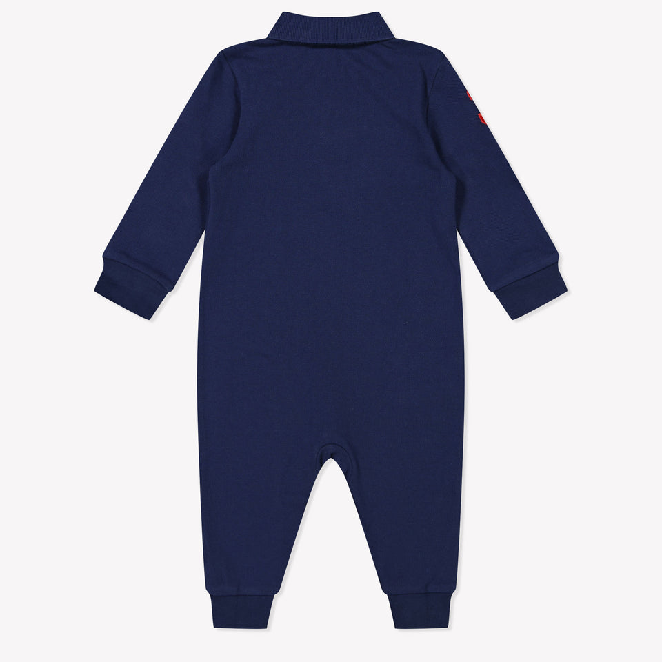 Ralph Lauren Baby Boys Playsuit  Navy