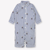 Ralph Lauren Baby Boys Playsuit  Navy