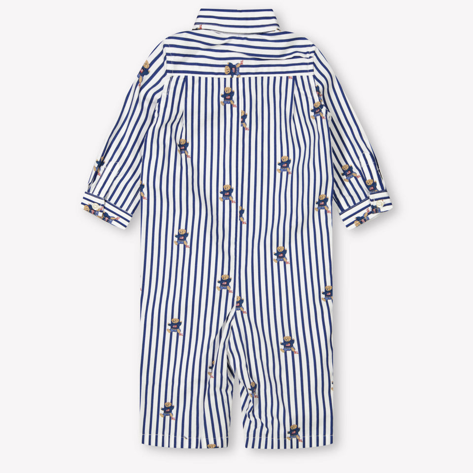 Ralph Lauren Baby Boys Playsuit  Navy