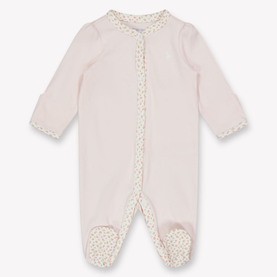 Ralph Lauren Baby Meisjes Boxpakje In Licht Roze