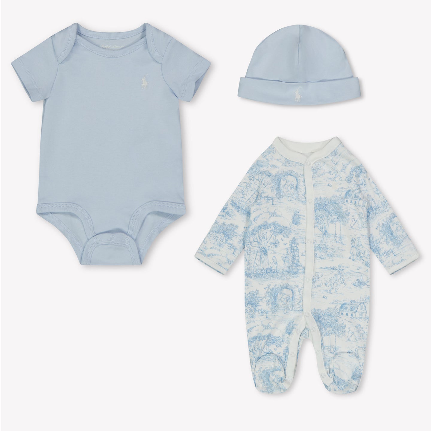 Ralph Lauren Baby Boys Set  Light Blue