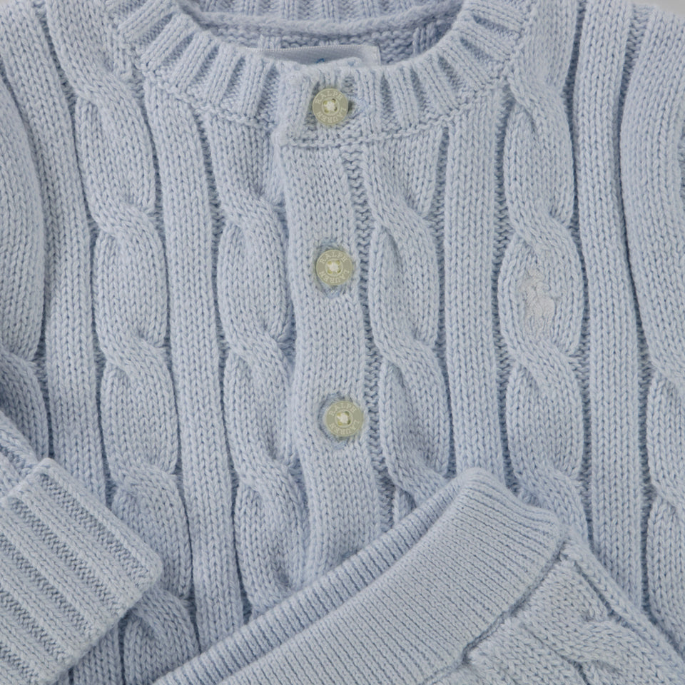 Ralph Lauren Baby Unisex Set  Light Blue