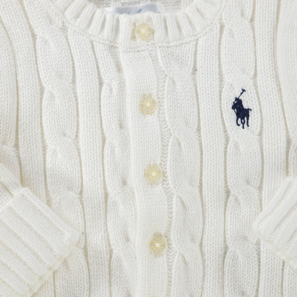 Ralph Lauren Baby Unisex Set  White