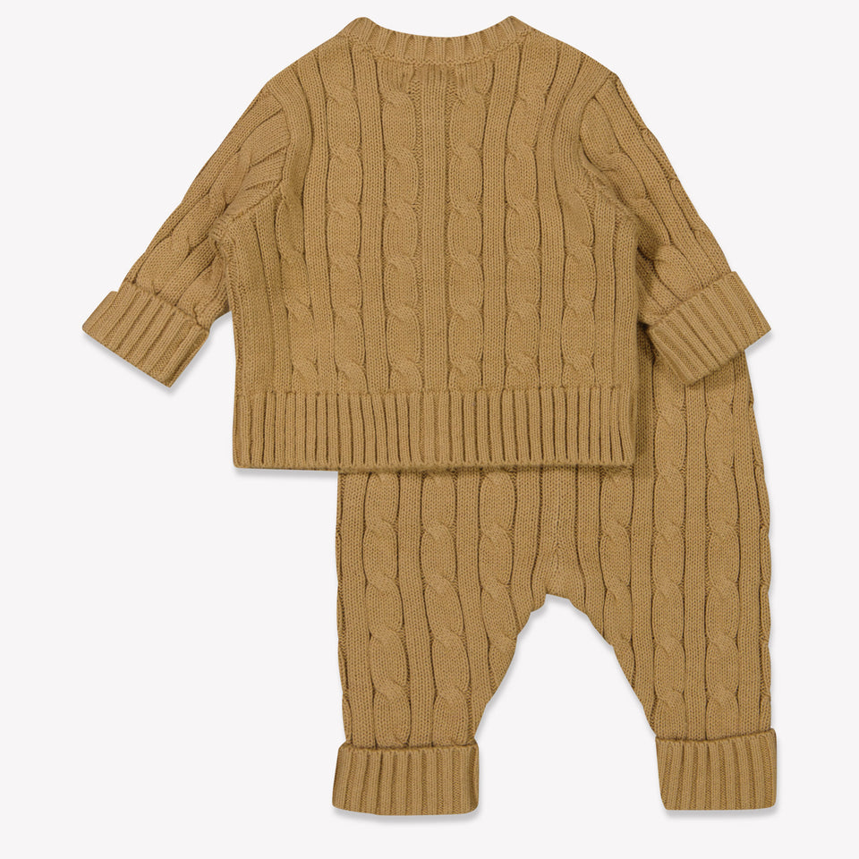Ralph Lauren Baby Unisex Set  Camel