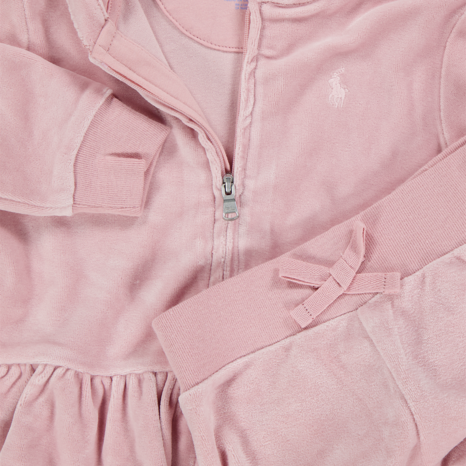 Ralph Lauren Baby Meisjes Joggingpak In Roze