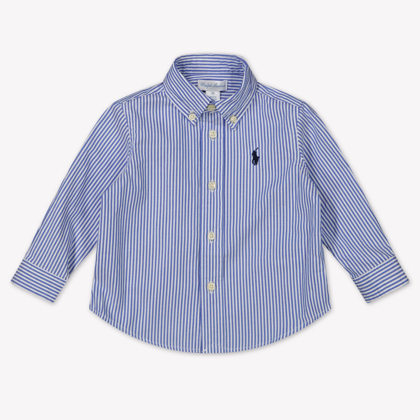 Ralph Lauren Baby Jongens Blouse In Licht Blauw