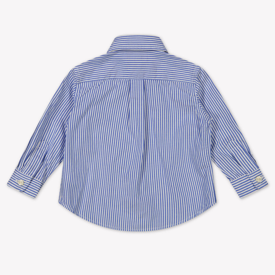 Ralph Lauren Baby Jongens Blouse In Licht Blauw