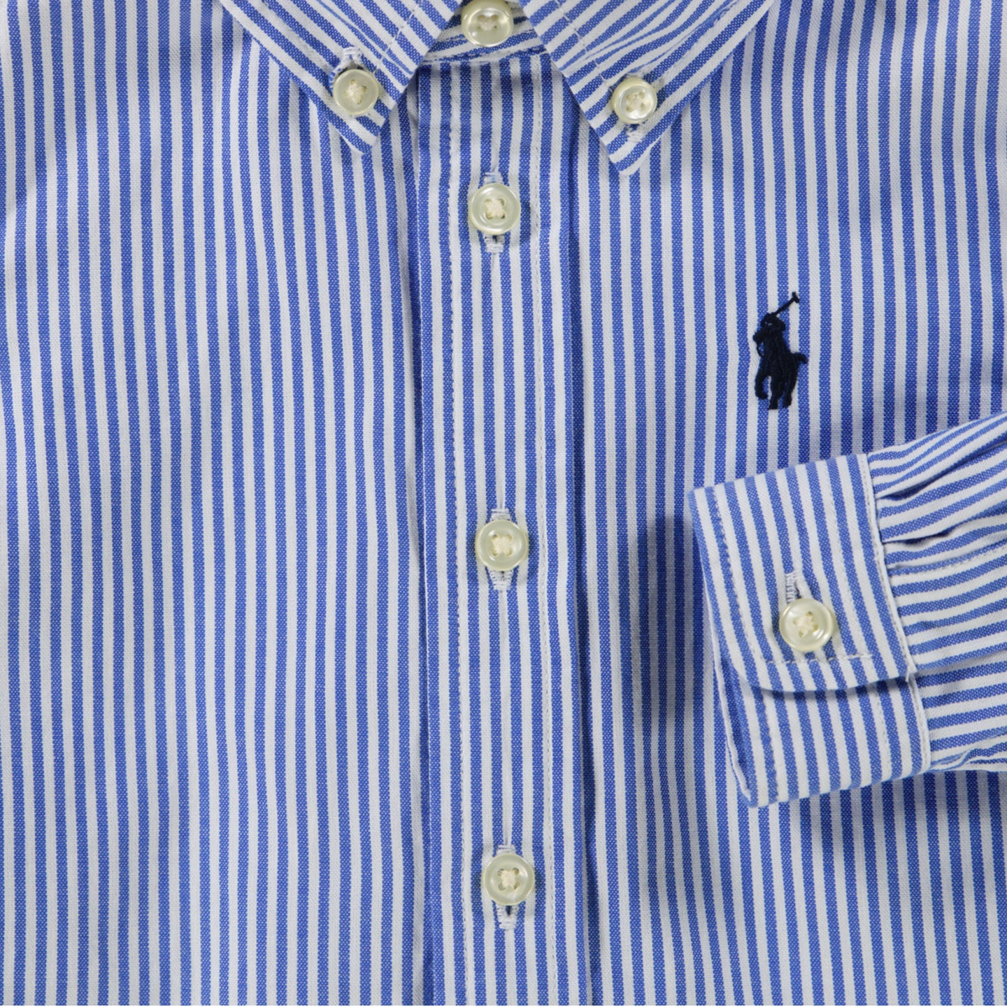 Ralph Lauren Baby Jongens Blouse In Licht Blauw