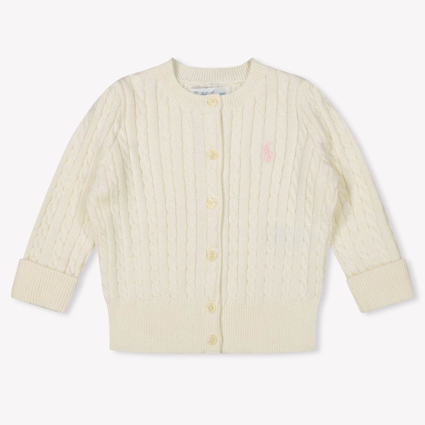 Ralph Lauren Baby Girls Vest  Offwhite