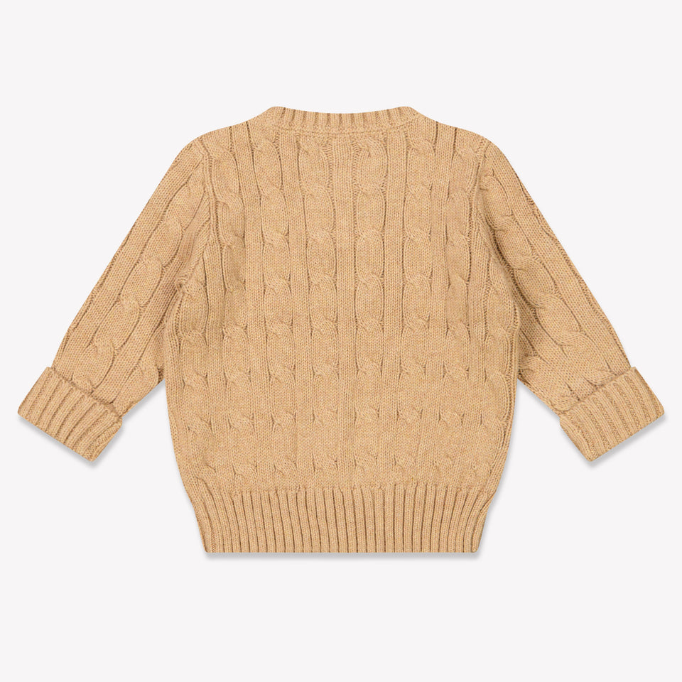 Ralph Lauren Baby Boys Sweater  Camel