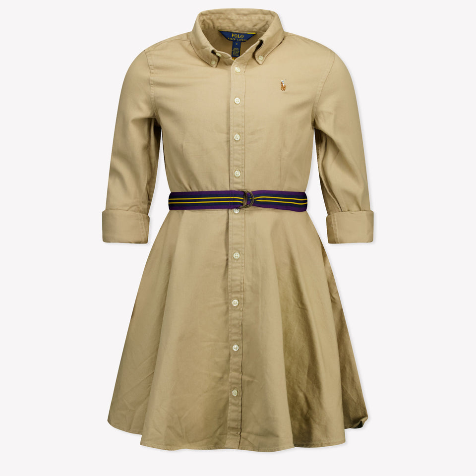 Ralph Lauren Kids Girls Dress Khaki