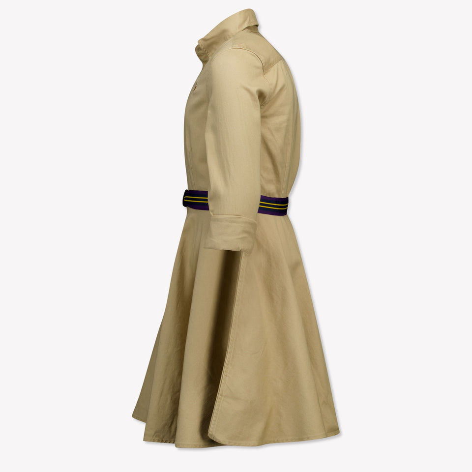 Ralph Lauren Kids Girls Dress Khaki