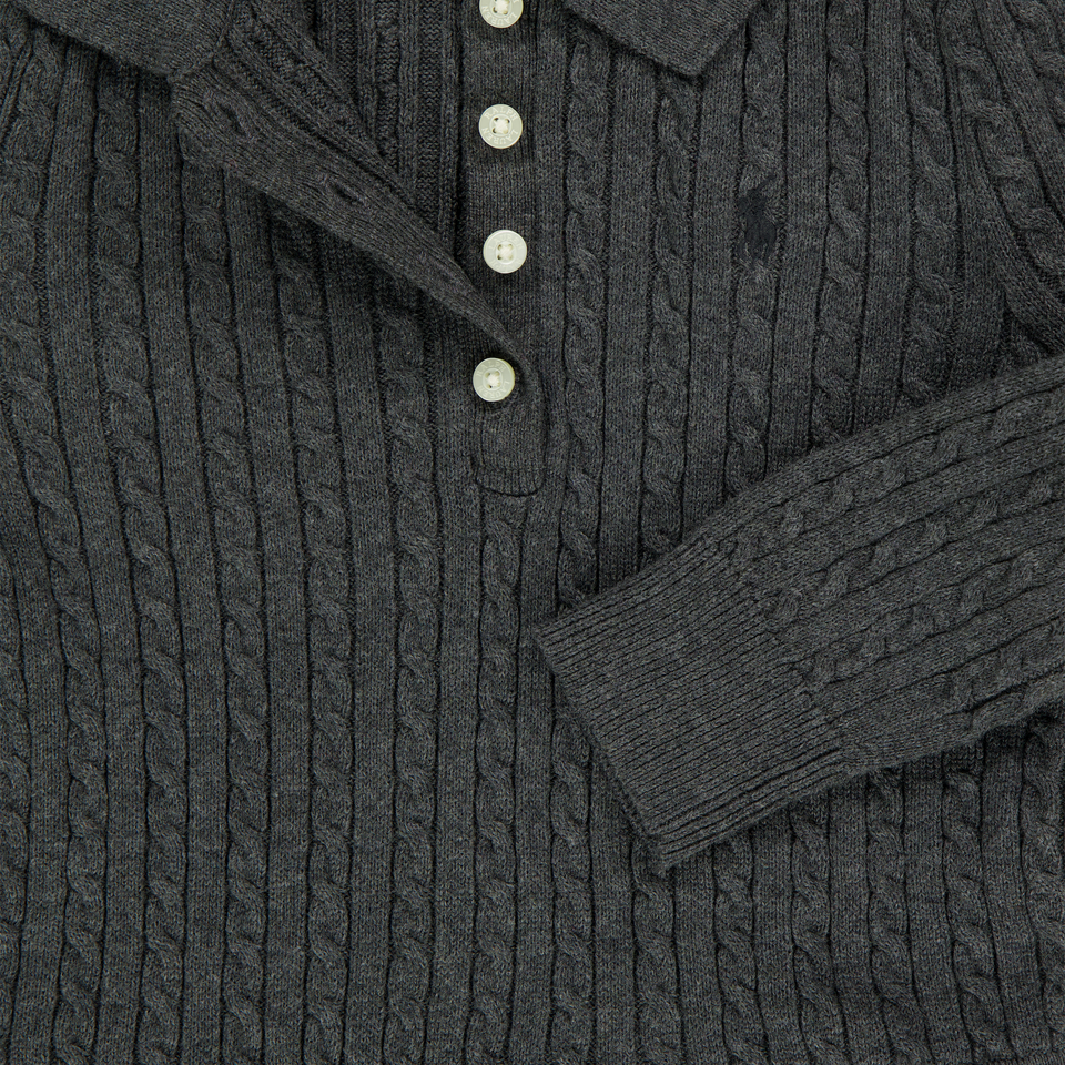 Ralph Lauren Kids Girls Dress Anthracite