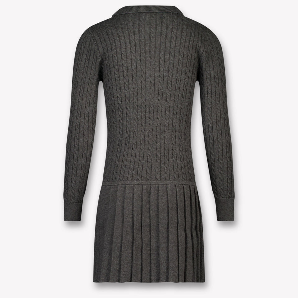 Ralph Lauren Kids Girls Dress Anthracite