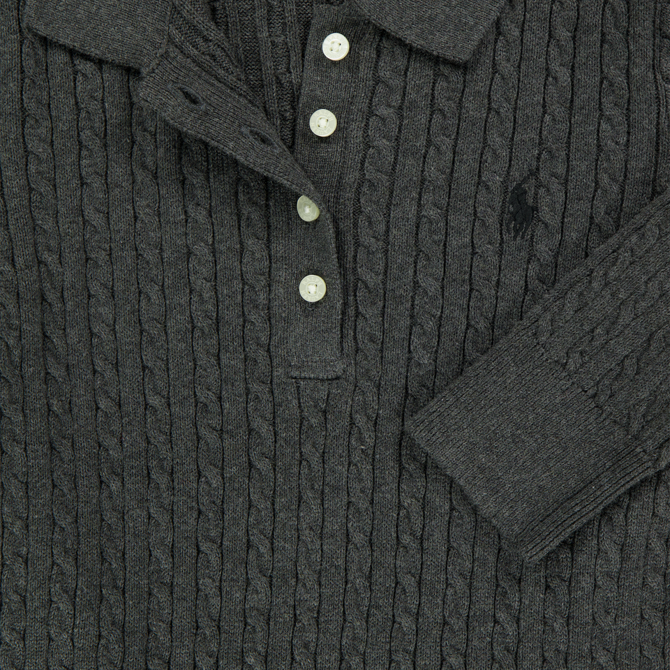 Ralph Lauren Kids Girls Dress Anthracite