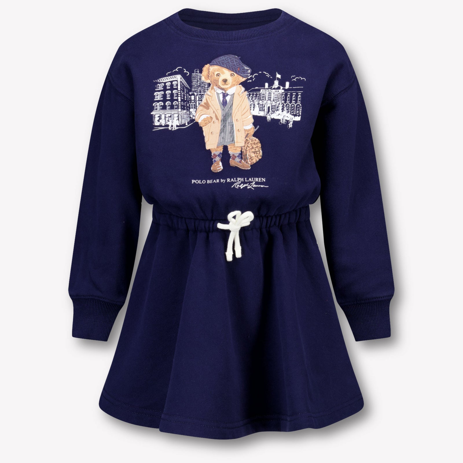Ralph Lauren Kinder Meisjes Jurk In Navy