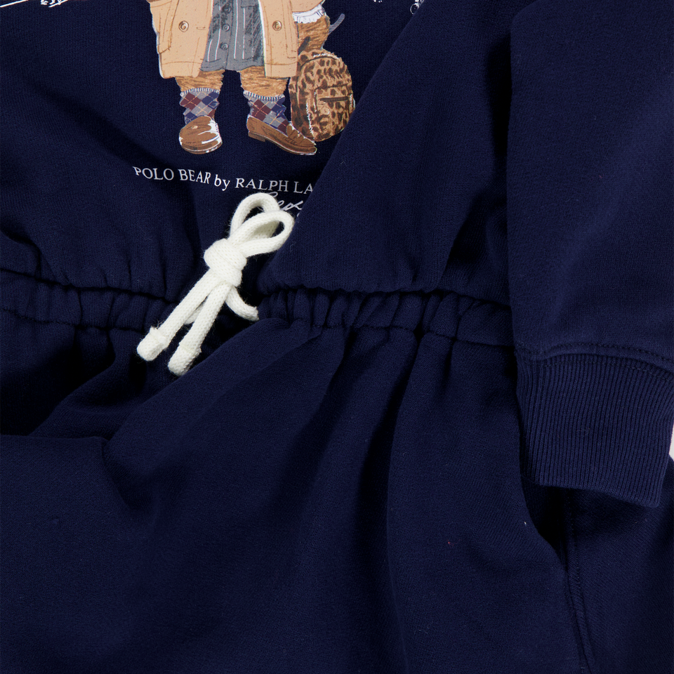 Ralph Lauren Kids Girls Dress Navy