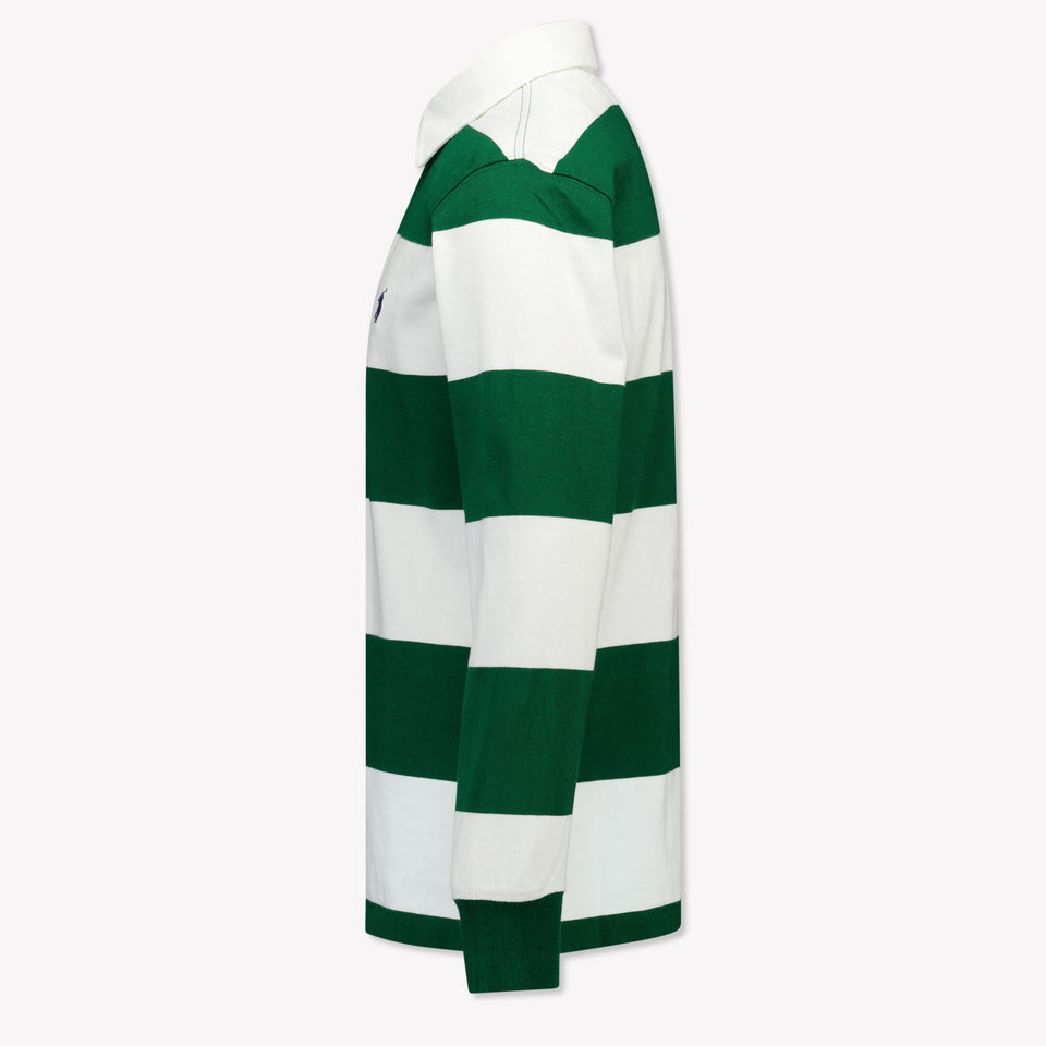 Ralph Lauren Kinder Jongens Polo In Wit