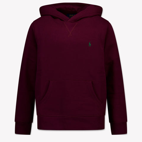Ralph Lauren Kinder Jongens Trui In Bordeaux