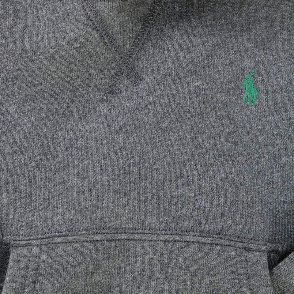 Ralph Lauren Kinder Jongens Trui In Antraciet