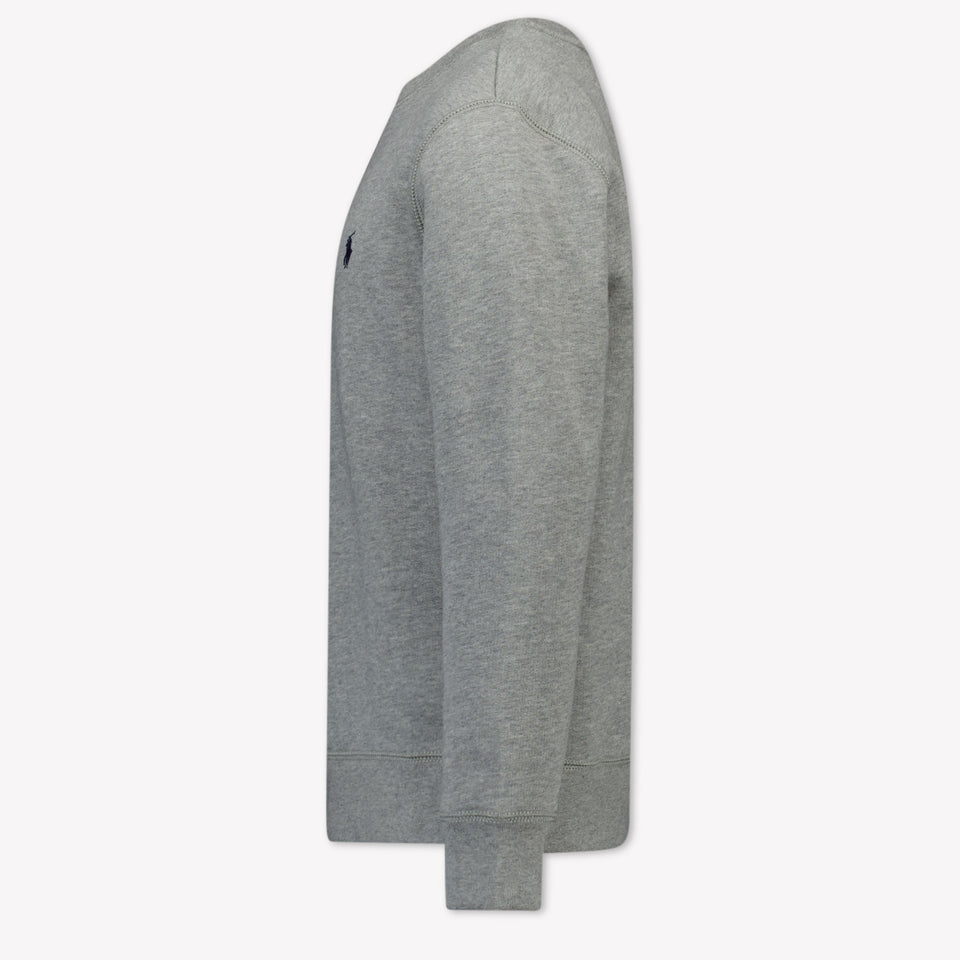 Ralph Lauren Kinder Jongens Trui In Licht Grijs