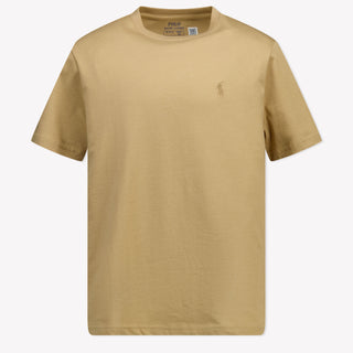 Ralph Lauren Kinder Jongens T-Shirt In Khaki