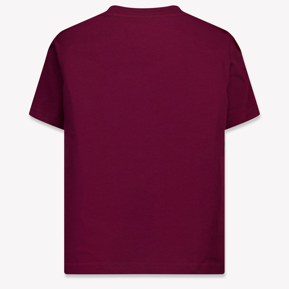 Ralph Lauren Kinder Jongens T-Shirt In Bordeaux