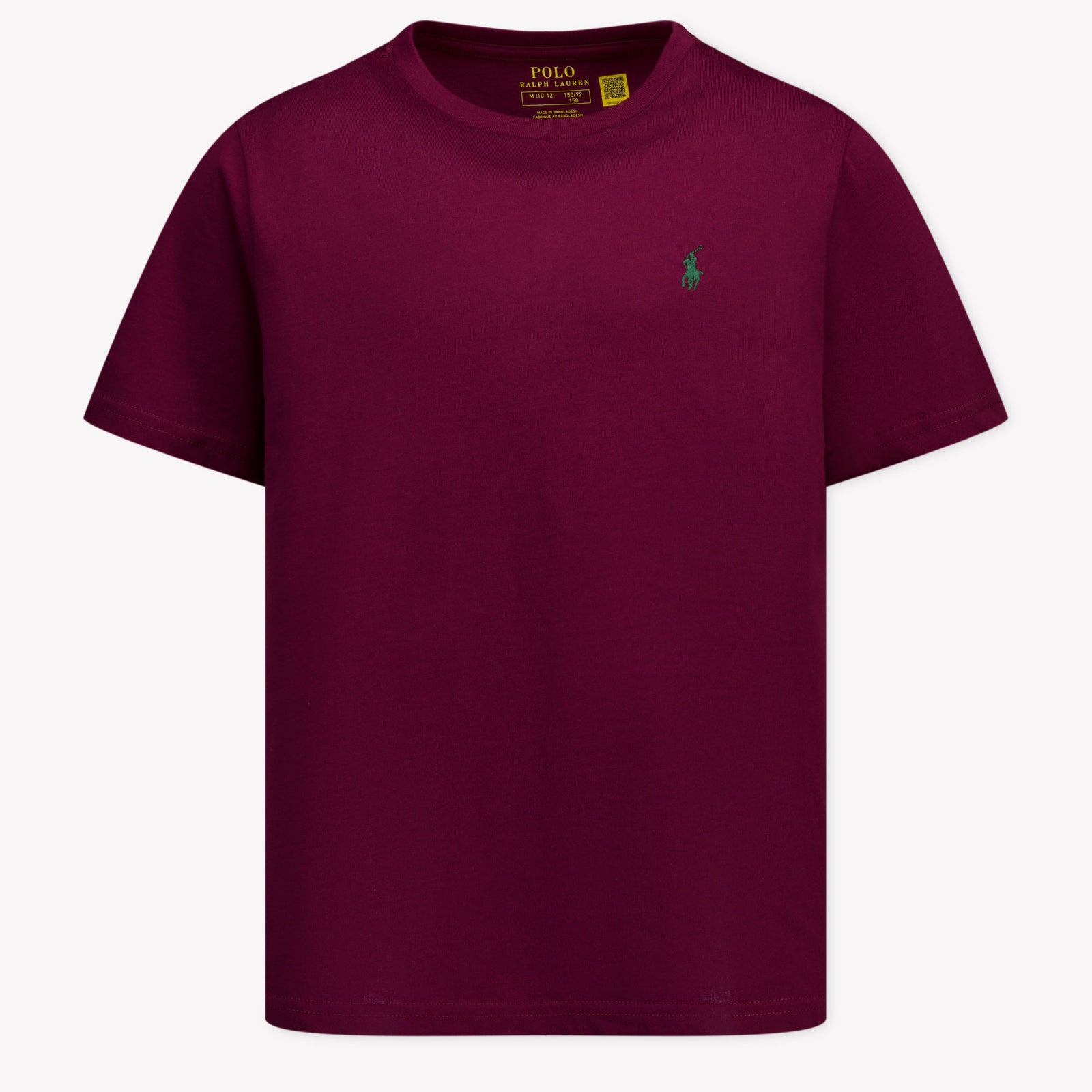 Ralph Lauren Kinder Jongens T-Shirt In Bordeaux